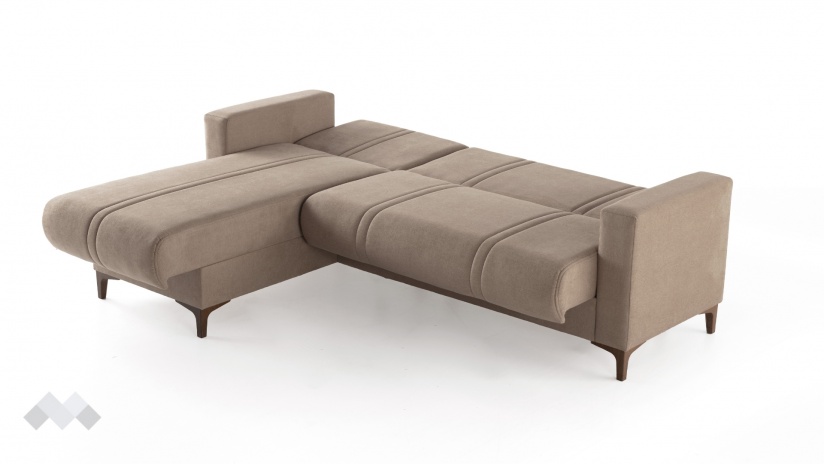 Ъглов диван Браво универсален ъгъл кафяв - изглед 10 - МебелМаг Ъглов диван Браво универсален ъгъл кафяв - изглед 10