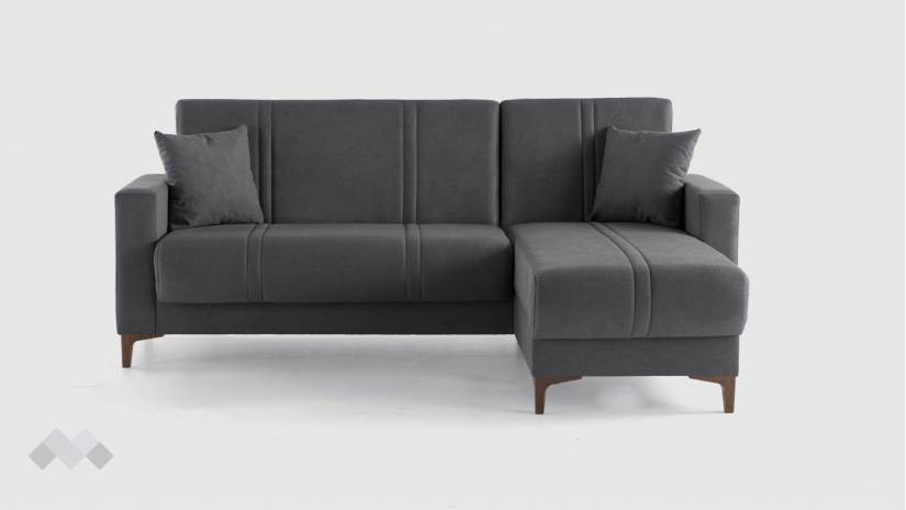 Ъглов диван Браво универсален ъгъл сив - изглед 5 - МебелМаг Ъглов диван Браво универсален ъгъл сив - изглед 5