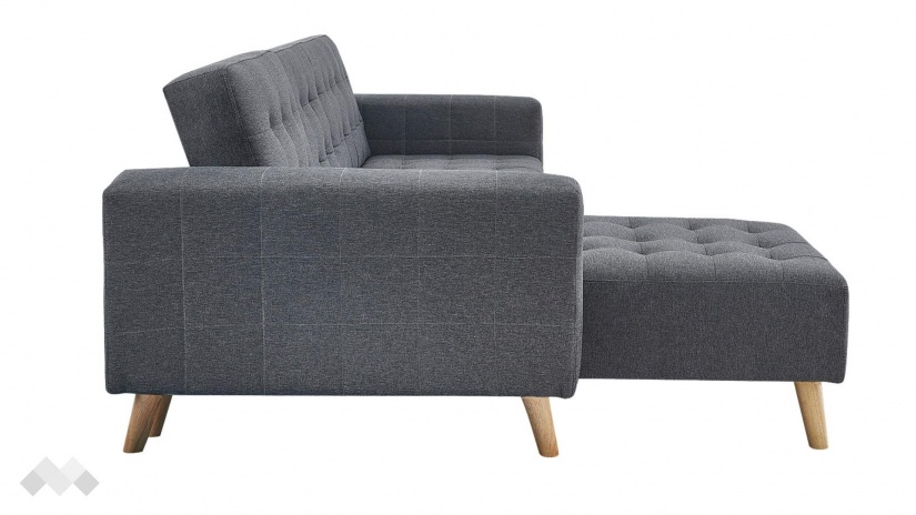 Ъглов диван Ериксън универсален ъгъл графит - изглед 6 - МебелМаг Ъглов диван Ериксън универсален ъгъл графит - изглед 6