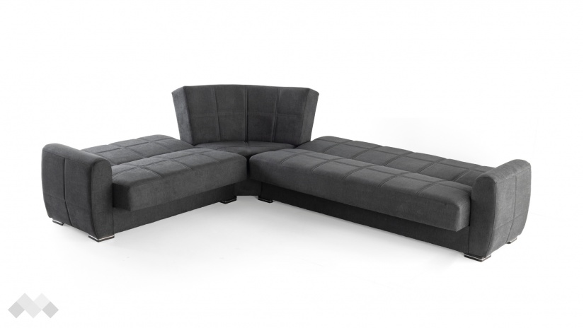 Ъглов диван Гранд универсален ъгъл сив - изглед 8 - МебелМаг Ъглов диван Гранд универсален ъгъл сив - изглед 8