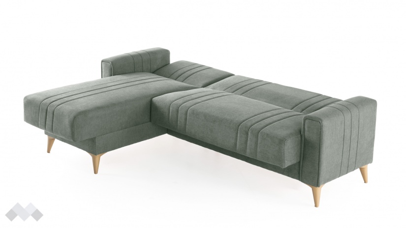 Ъглов диван Омега универсален ъгъл зелен - изглед 10 - МебелМаг Ъглов диван Омега универсален ъгъл зелен - изглед 10